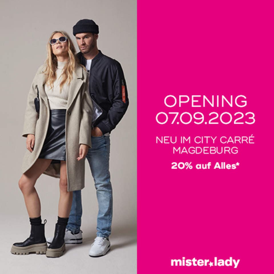 mister*lady // STORE OPENING IN MAGDEBURG