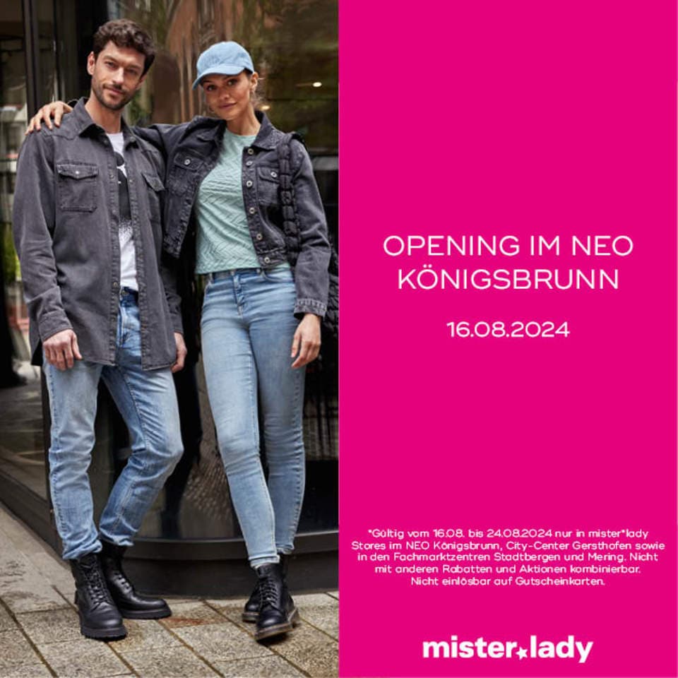 mister*lady // STORE OPENING IN KOENIGSBRUNN