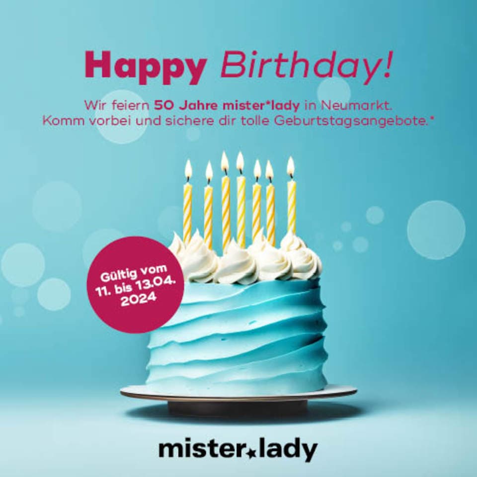 mister*lady// 50 JAHRE NEUMARKT