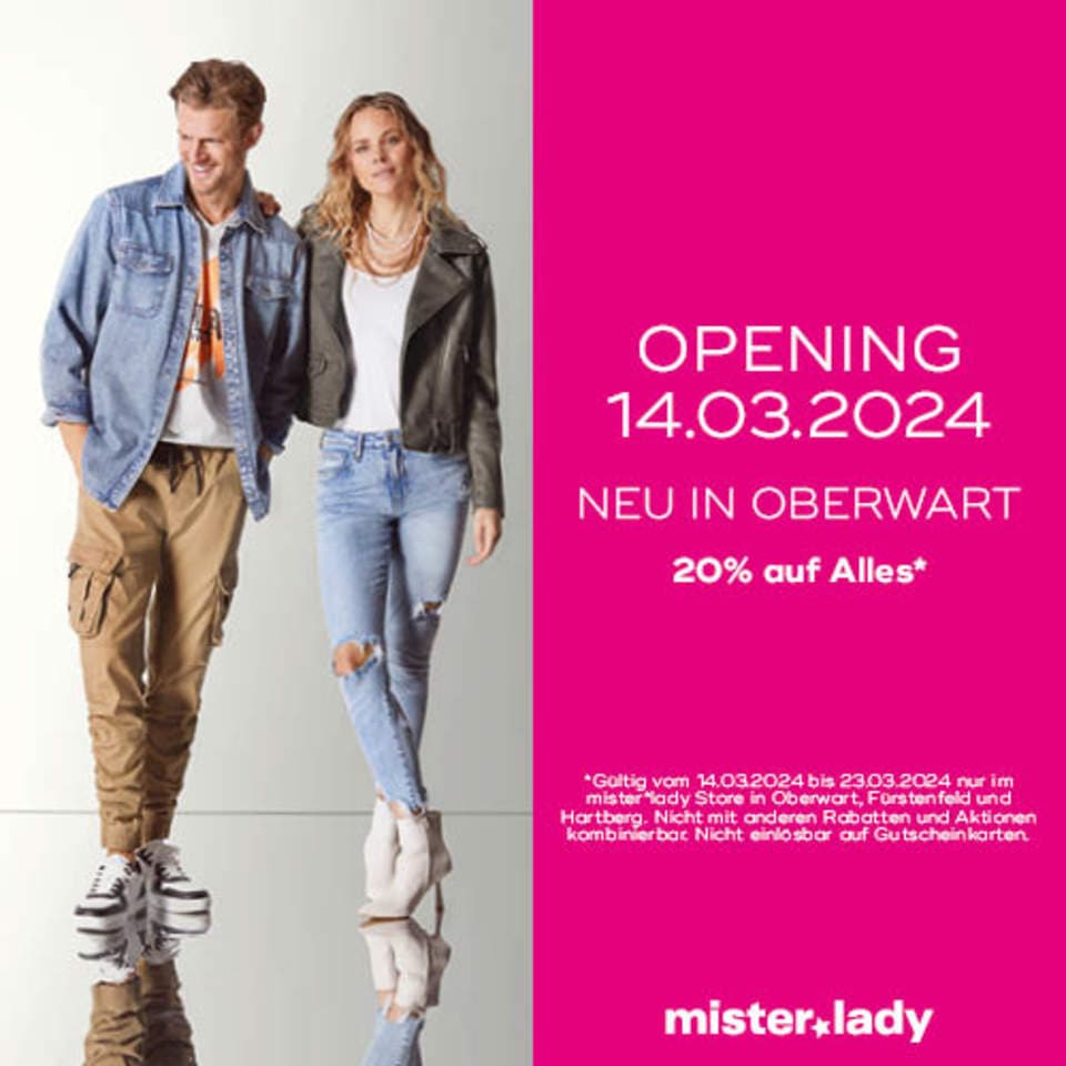 mister*lady // STORE OPENING IN OBERWART ÖSTERREICH