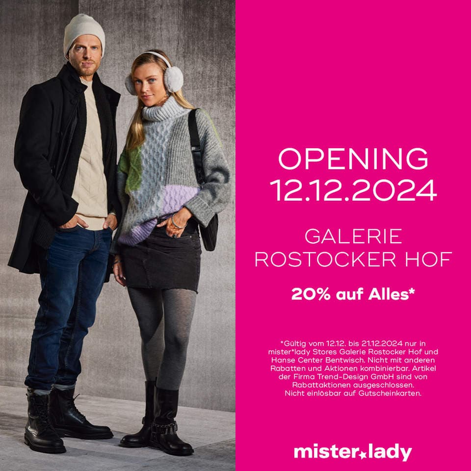 mister*lady // STORE OPENING IN ROSTOCK