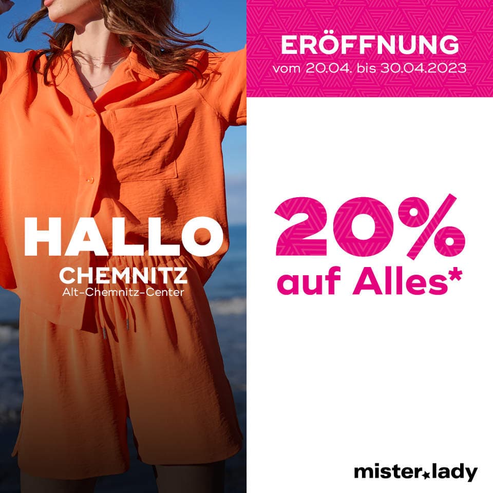 mister*lady // NEUER STORE IN CHEMNITZ