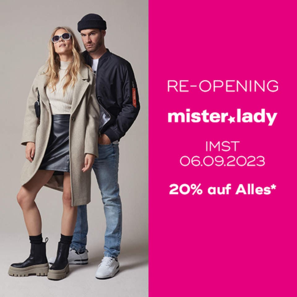 mister*lady // RE-OPENING IN IMST