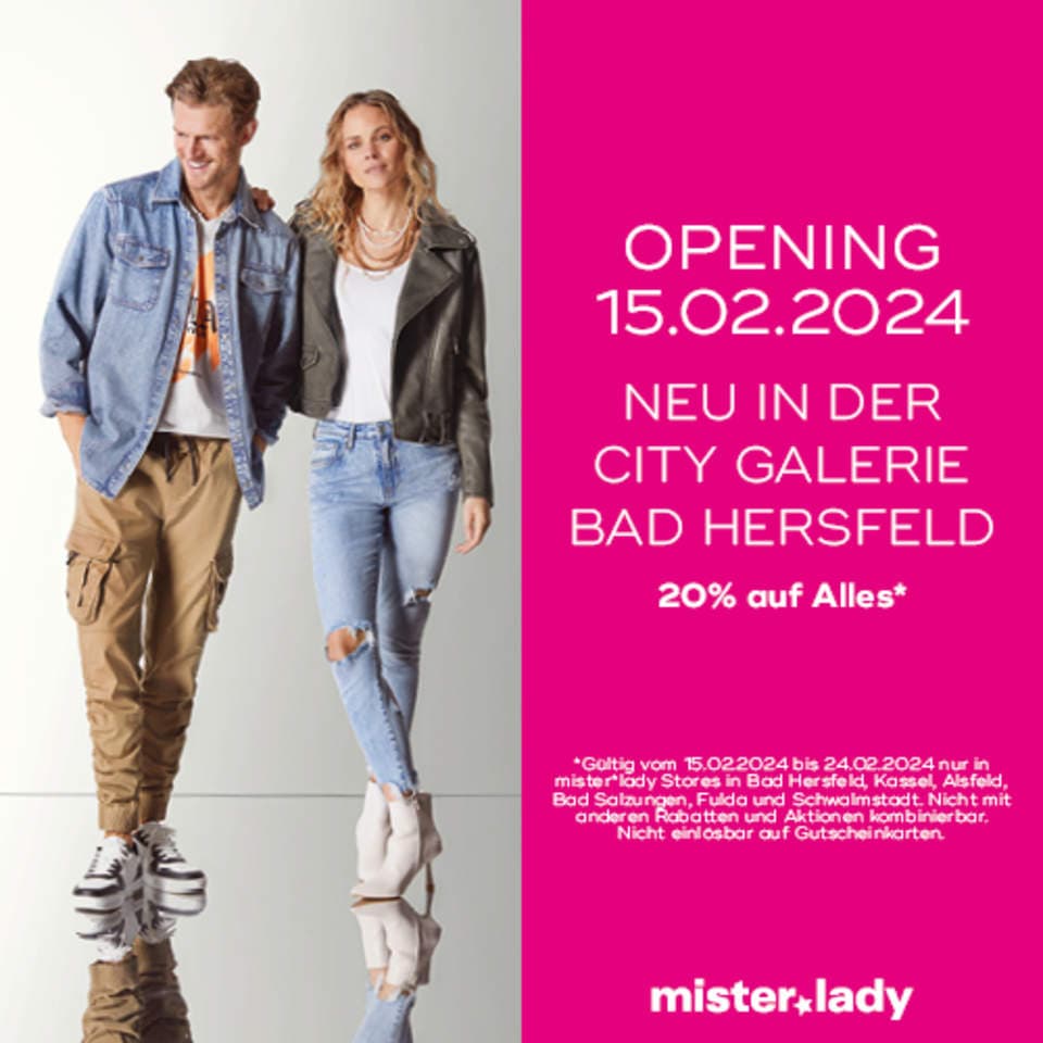mister*lady // STORE OPENING IN BAD HERSFELD